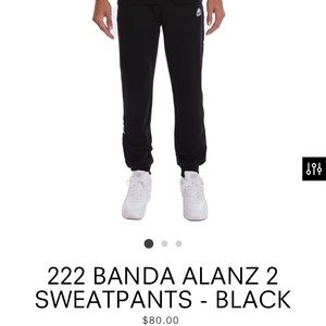 KAPPA SWEATS (white logo)